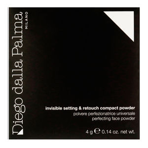 Diego dalla Palma Invisible Setting and Retouch Compact Powder, 345 Transparent